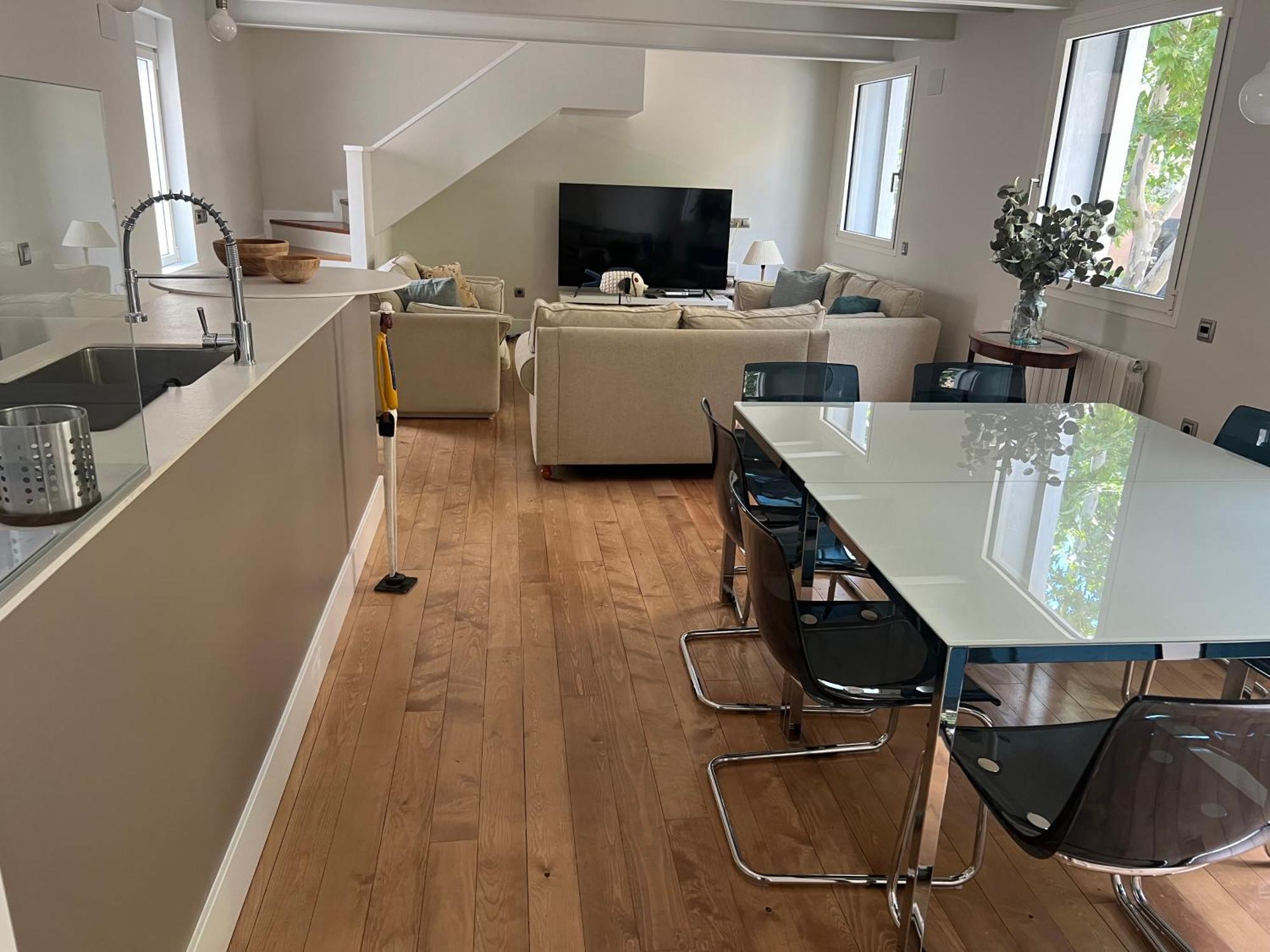 Duplex De Lujo Junto Al Bernabeu Real Madrid Villa Bagian luar foto